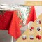 100% Cotton Table Cover - 54"x54" Square Decorative Tablecloth - Washable Tablecloths for Dining, Home, Farmhouse & Party - Ideal for Thanksgiving & Christmas - Noel Collection
